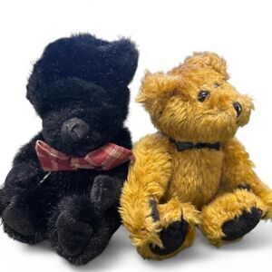 Boyds Bears Mike Magilla & Percy 2-Piece Plush Bear Bundle